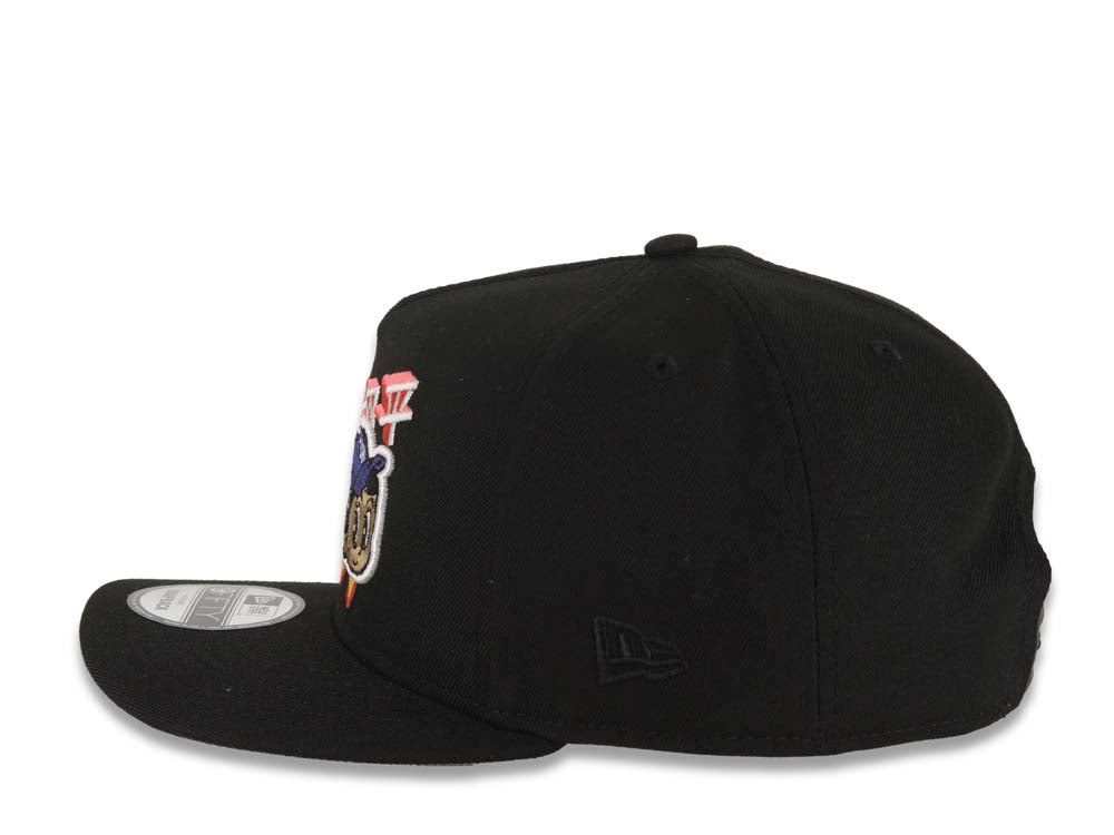 Los Angeles Dodgers New Era MLB 9FIFTY 950 Snapback A-Frame Cap Hat Black Crown/Visor Shohei Ohtani Logo Ohtani Side Patch Gray UV
