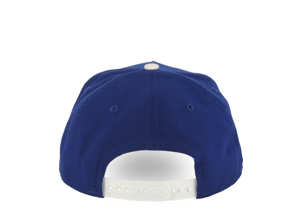 Los Angeles Dodgers New Era MLB 9FORTY 940 Adjustable A-Frame Cap Hat Dark Royal Crown/Visor White Color Sho-Time Logo Shohei Ohtani 17 Side Patch