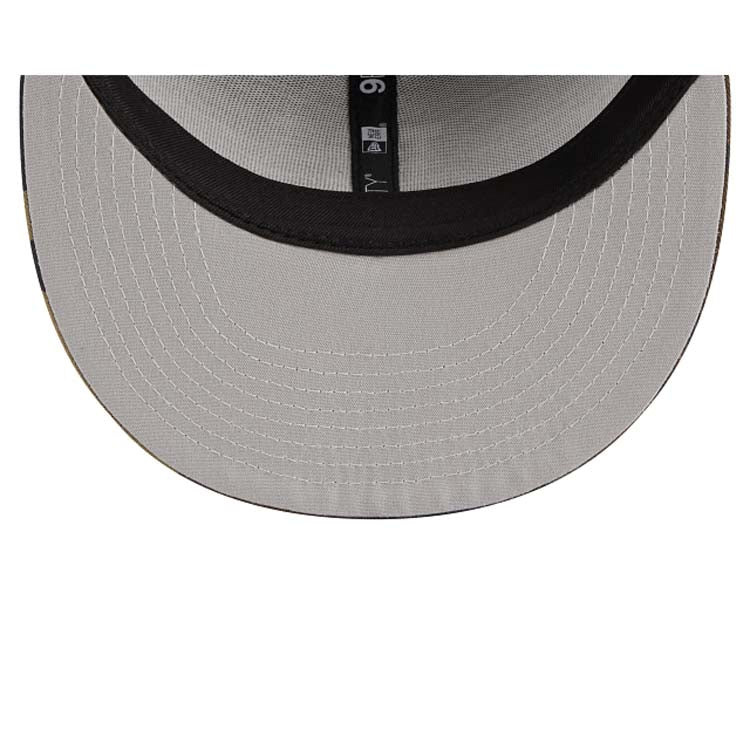 Los Angeles Dodgers New Era MLB 9FIFTY 950 Snapback Mesh/Trucker Cap Hat Camo Crown/Visor White Logo Gray UV
