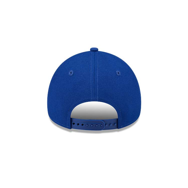 New York Yankees New Era MLB 9FORTY 940 Adjustable A-Frame Cap Hat Royal Blue Crown/Visor White Logo Gray