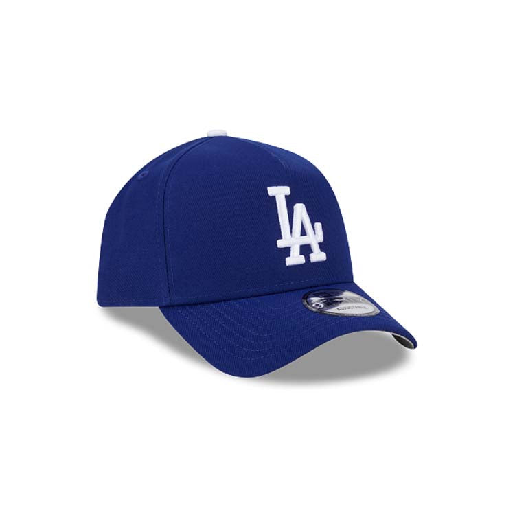 Los Angeles Dodgers New Era MLB 9FORTY 940 Adjustable Cap A-Frame Hat Royal Blue Crown/Visor White Logo Gray UV