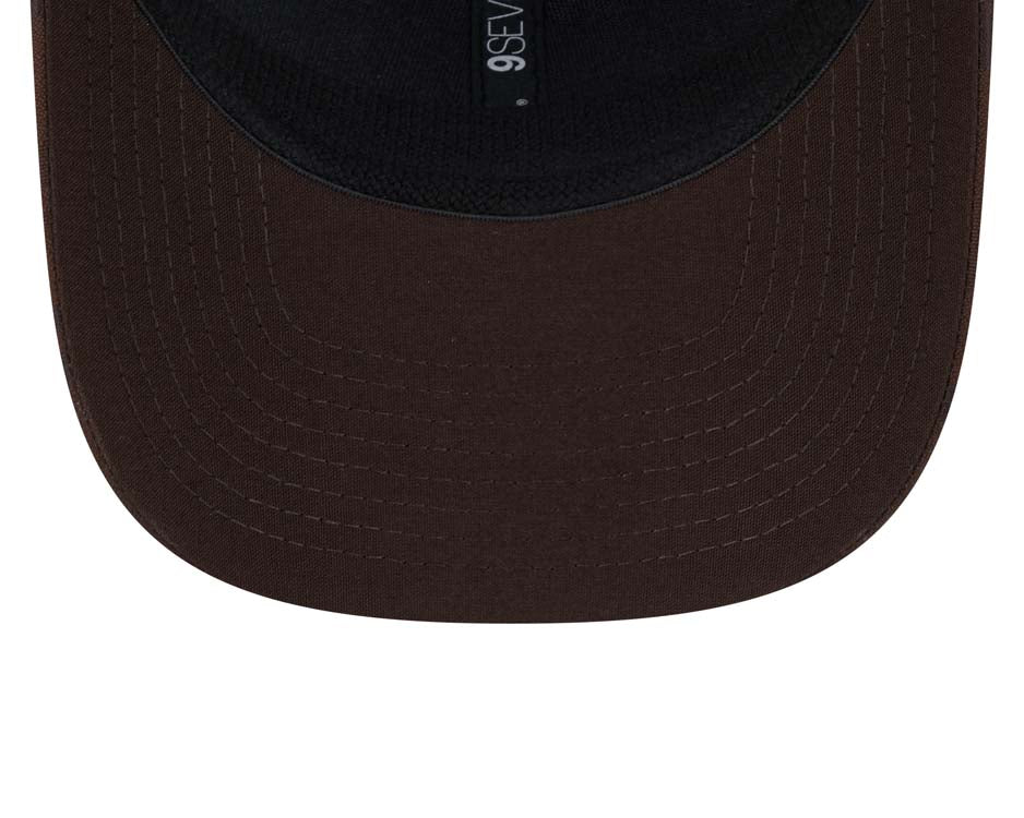 San Diego Padres New Era MLB 9SEVENTY 970 Mesh/Trucker Snapback Cap Hat Camo Brown Crown/Visor Yellow Logo
