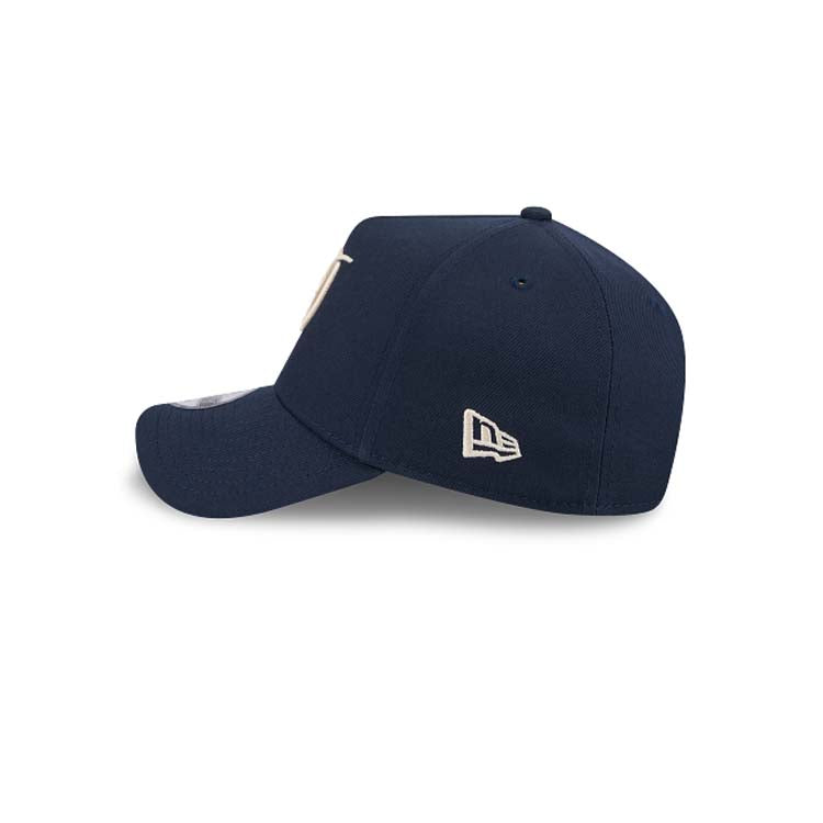 Los Angeles Dodgers New Era MLB 9FORTY 940 Adjustable A-Frame Cap Hat Navy Blue Crown/Visor Team Color Logo (2024 City Connect)