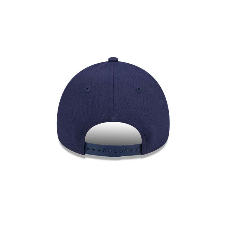 Milwaukee Brewers New Era MLB 9FORTY 940 Adjustable A-Frame Cap Hat Navy Blue Crown/Visor Team Color Logo