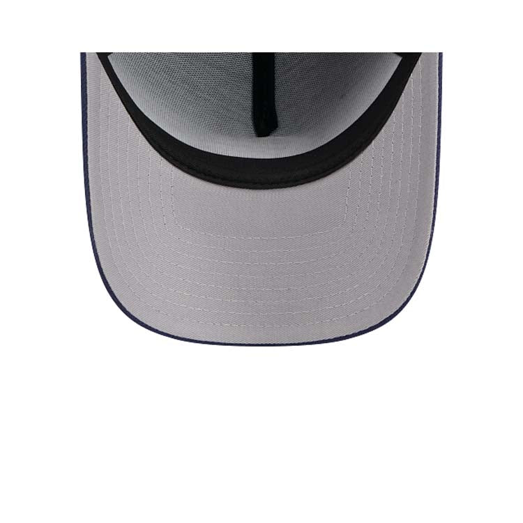 Milwaukee Brewers New Era MLB 9FORTY 940 Adjustable A-Frame Cap Hat Navy Blue Crown/Visor Team Color Logo