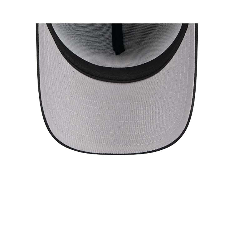 San Francisco Giants New Era MLB 9FORTY 940 Adjustable A-Frame Cap Hat Black Crown/Visor Orange Logo