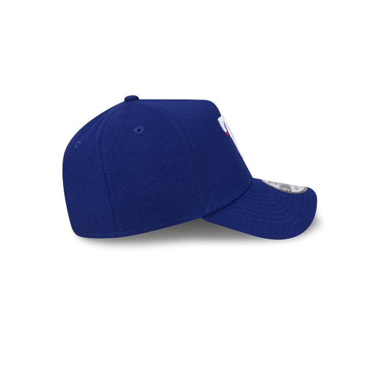 Texas Rangers New Era MLB 9FORTY 940 Adjustable A-Frame Cap Hat Royal Blue Crown/Visor Team Color Logo