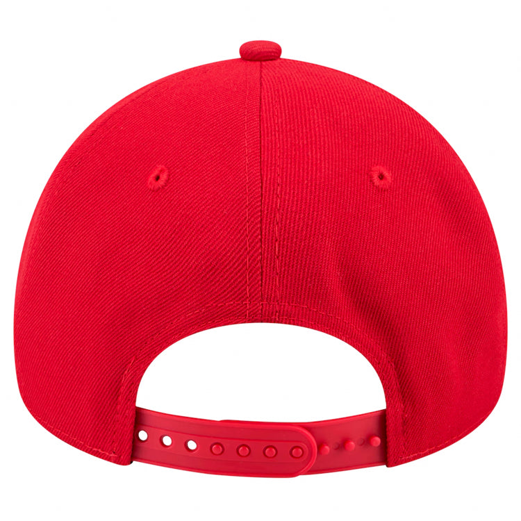 Detroit Red Wings New Era NHL 9FORTY 940 Adjustable A-Frame Cap Hat Red Crown/Visor Team Color Logo