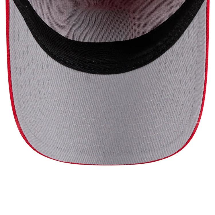 Detroit Red Wings New Era NHL 9FORTY 940 Adjustable A-Frame Cap Hat Red Crown/Visor Team Color Logo
