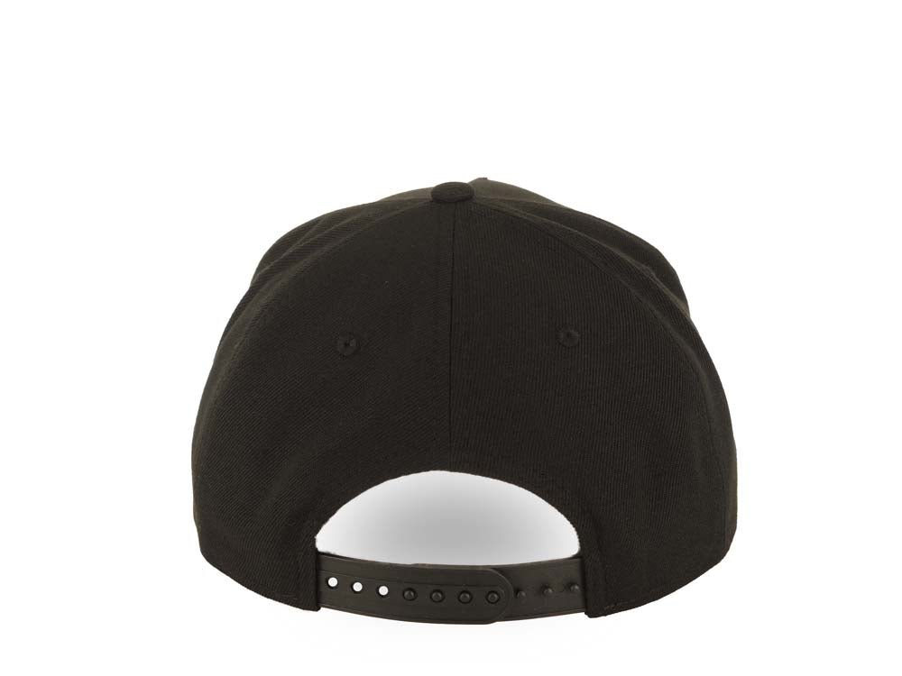 San Jose Sharks New Era NHL 9FORTY 940 Adjustable A-Frame Cap Hat Black Crown/Visor Team Color Logo Gray UV