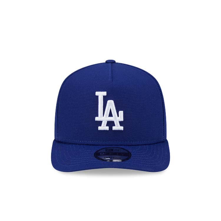 Los Angeles Dodgers New Era MLB 9FIFTY 950 Snapback A-Frame Cap Hat Royal Blue Crown/Visor White Logo