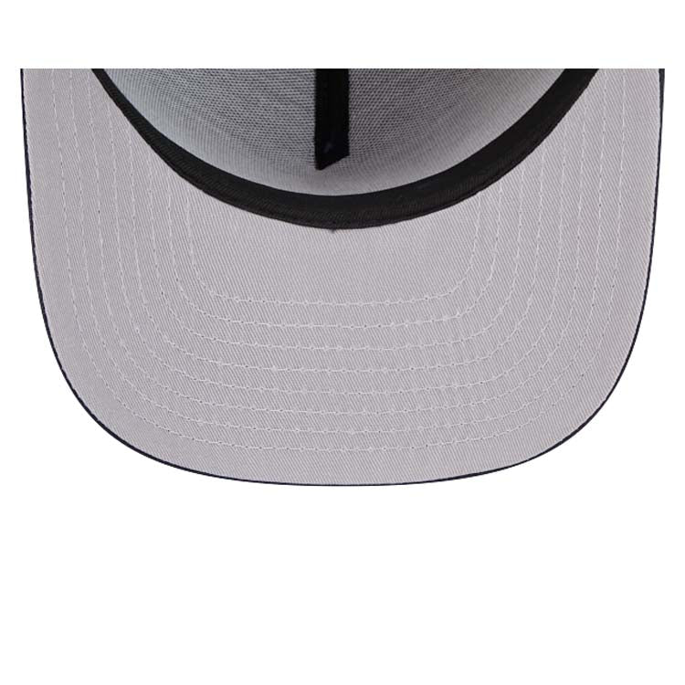 New York Yankees New Era MLB 9FIFTY 950 Snapback A-Frame Cap Hat Navy Blue Crown/Visor White Logo
