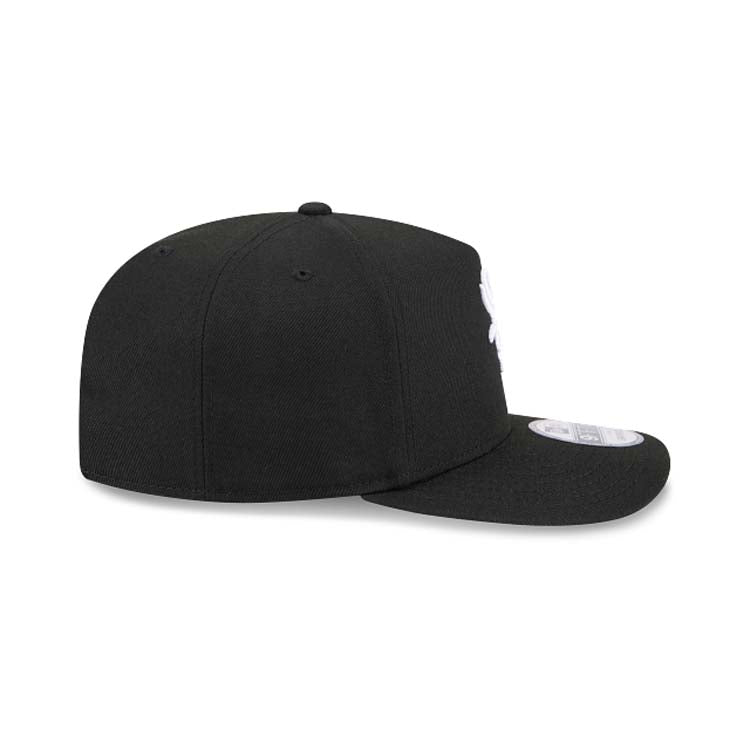 Chicago White Sox New Era MLB 9FIFTY 950 Snapback A-Frame Cap Hat Black Crown/Visor White Logo
