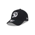 Los Angeles Dodgers New Era MLB 9FORTY 940 Adjustable A-Frame Cap Hat Black Crown/Visor White Logo (2024 City Connect)