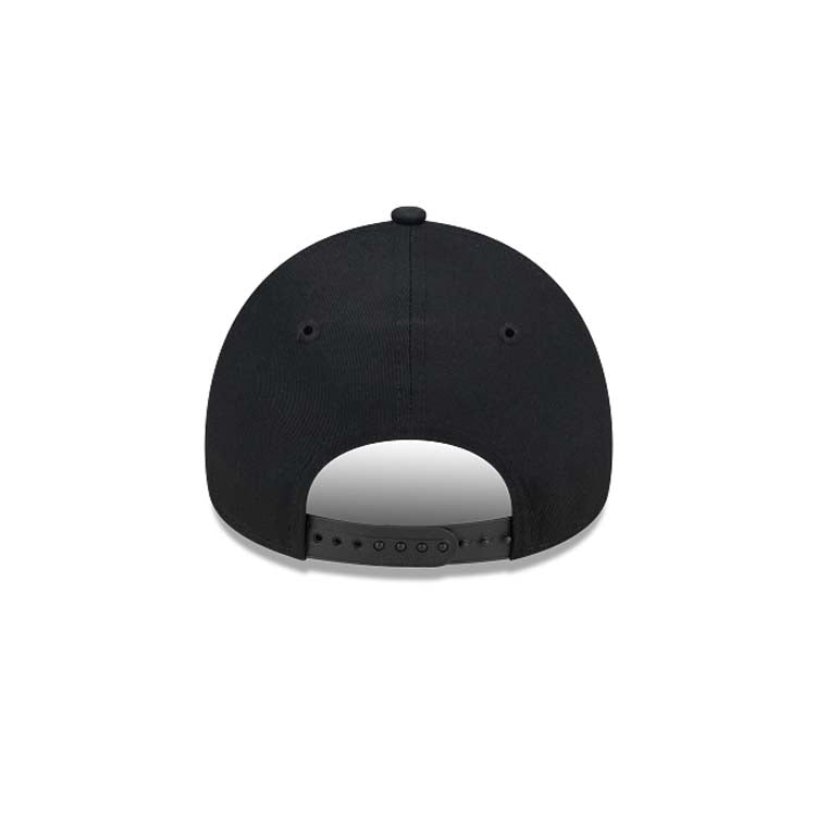 Los Angeles Dodgers New Era MLB 9FORTY 940 Adjustable A-Frame Cap Hat Black Crown/Visor White Logo (2024 City Connect)