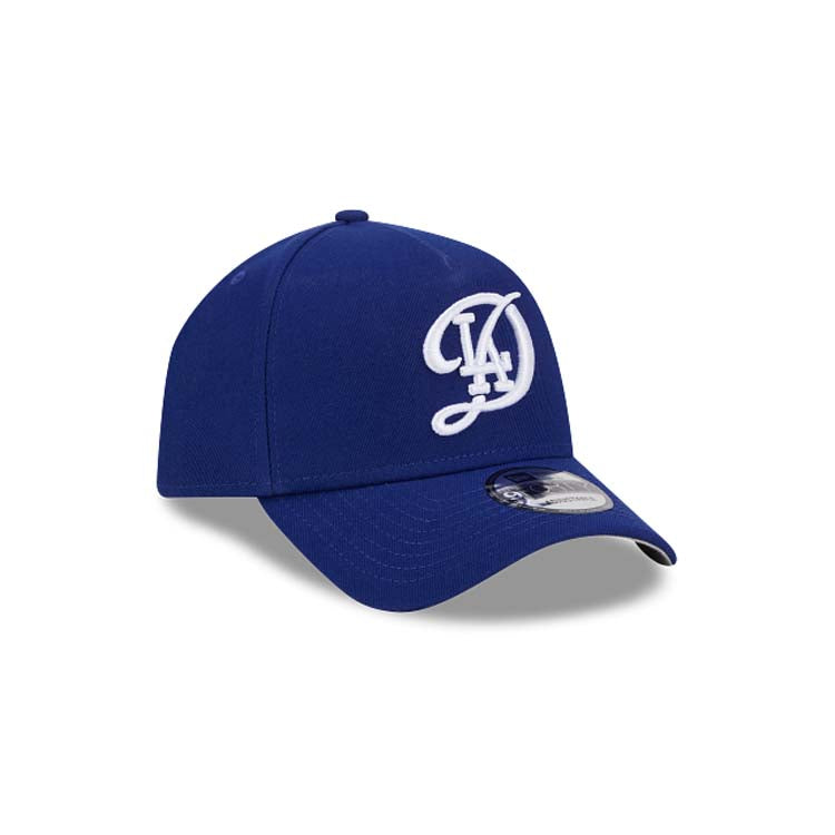Los Angeles Dodgers New Era MLB 9FORTY 940 Adjustable A-Frame Cap Hat Royal Blue Crown/Visor White Logo (2024 City Connect)