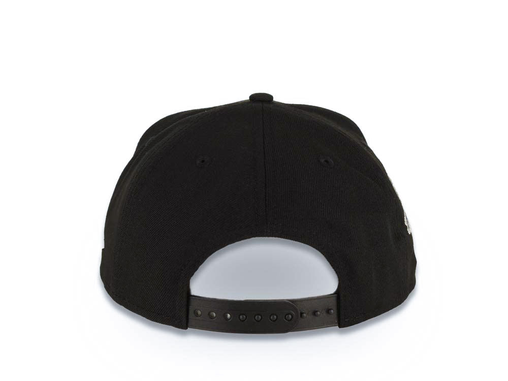 San Diego Padres New Era MLB 9FORTY 940 Adjustable A-Frame Cap Hat Black Crown/Visor Black/Gray/White Baseball Club Logo 1992 All-Star Game Patch