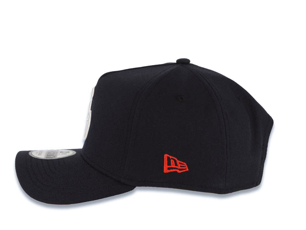 San Diego Padres New Era MLB 9FORTY 940 Adjustable A-Frame Cap Hat Navy Blue Crown/Visor White Cooperstown Logo 1984 World Series Side Patch Red UV