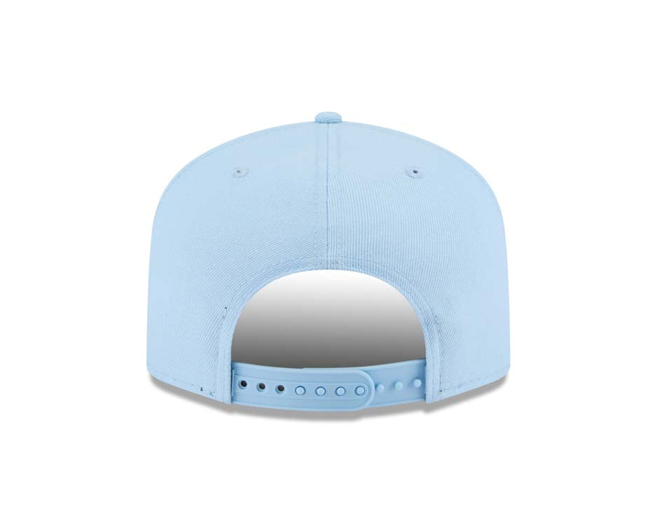 San Diego Padres New Era MLB 9FIFTY 950 Snapback A-Frame Pre-Curved Cap Hat Sky Blue Crown/Visor Sky Blue Logo (Color Pack)