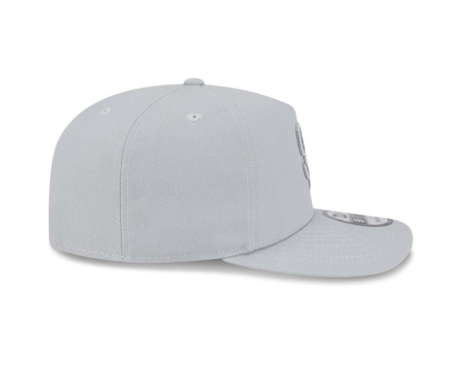 San Diego Padres New Era MLB 9FIFTY 950 Snapback A-Frame Cap Hat Dark Gray Crown/Visor Dark Gray Logo (Color Pack)