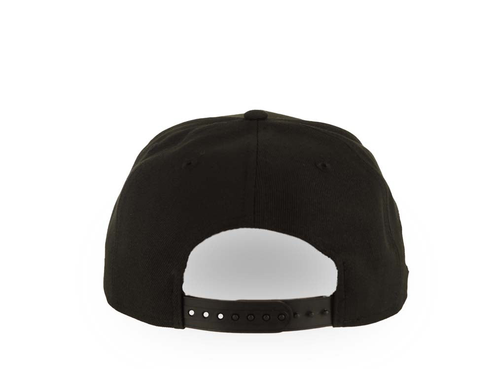 Oakland A's Athletics New Era MLB 9FORTY 940 Adjustable A-Frame Cap Hat Black Crown/Visor White Logo 1989 World Series Side Patch Gray UV