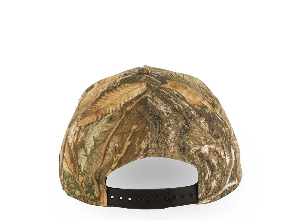 San Diego Padres New Era MLB 9FORTY 940 Adjustable A-Frame Cap Hat Real Tree Edge Camo Crown/Visor White Logo 1992 All-Star Game Side Patch Gray UV