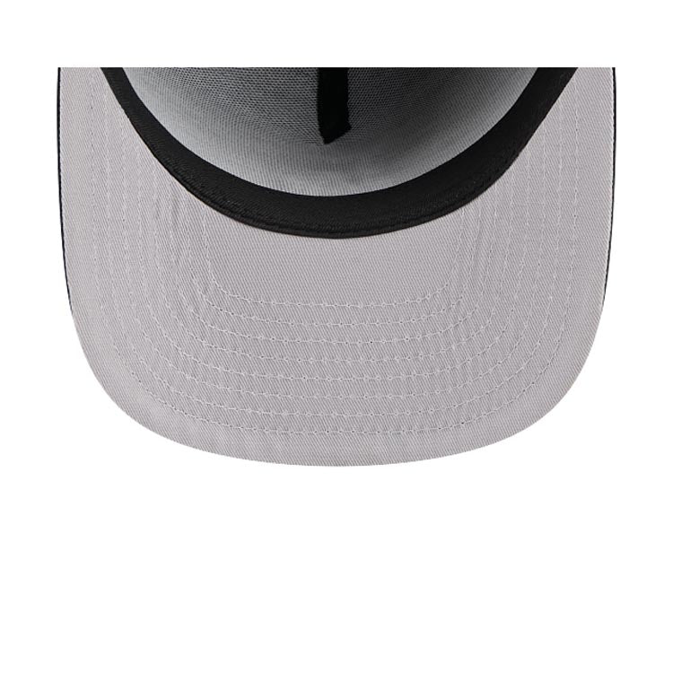 Los Angeles Dodgers New Era MLB 9FIFTY 950 Snapback A-Frame Cap Hat Black Crown/Visor White Logo Gray UV