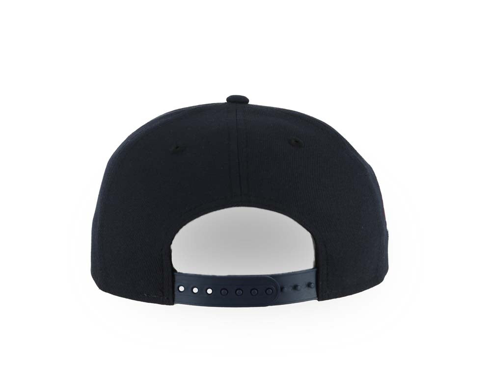 San Diego Padres New Era MLB 9FORTY 940 Adjustable A-Frame Cap Hat Navy Blue Crown/Visor White/Orange Logo 40th Anniversary Side Patch Gray UV