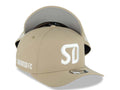San Diego FC New Era MLS 9FORTY 940 Adjustable A-Frame Cap Hat Khaki Crown/Visor White Logo Gray UV