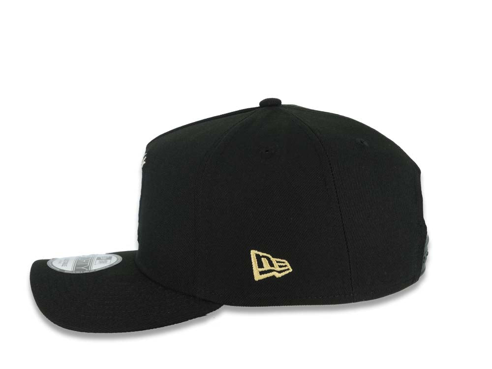 San Diego Padres New Era MLB 9FORTY 940 Adjustable A-Frame Cap Hat Black Crown/Visor Maroon Waving Friar Logo 25th Anniversary Side Patch Gray UV