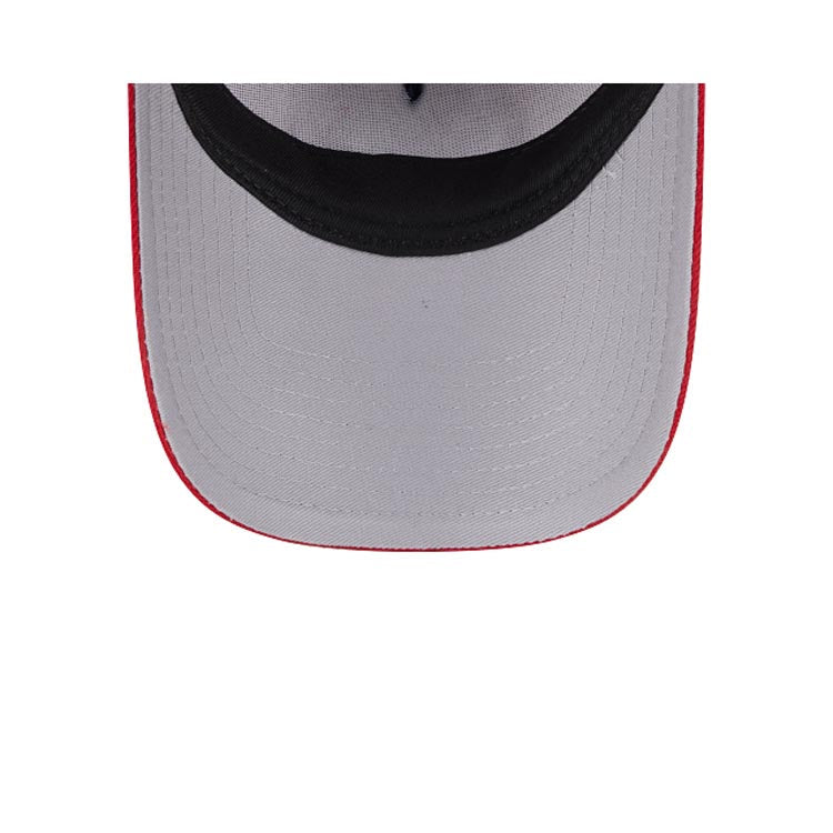 Chicago Blackhawks NHL 9FORTY 940 Adjustable A-Frame Cap Hat Red Crown/Visor Team Color Logo Gray UV