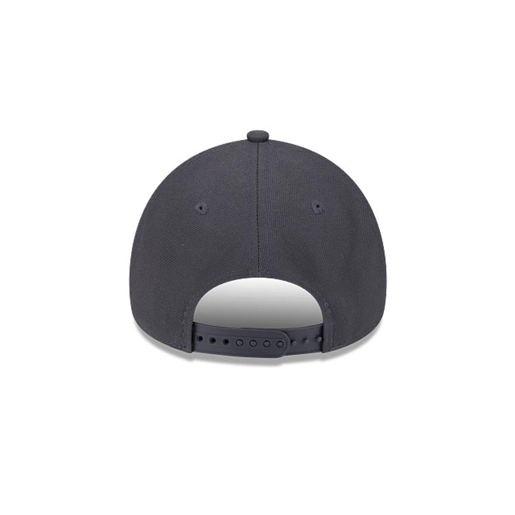 Las Vegas Golden Knights New Era NHL 9Forty 940 Adjustable A-Frame Cap Hat Dark Gray Crown/Visor Team Color Logo Gray UV