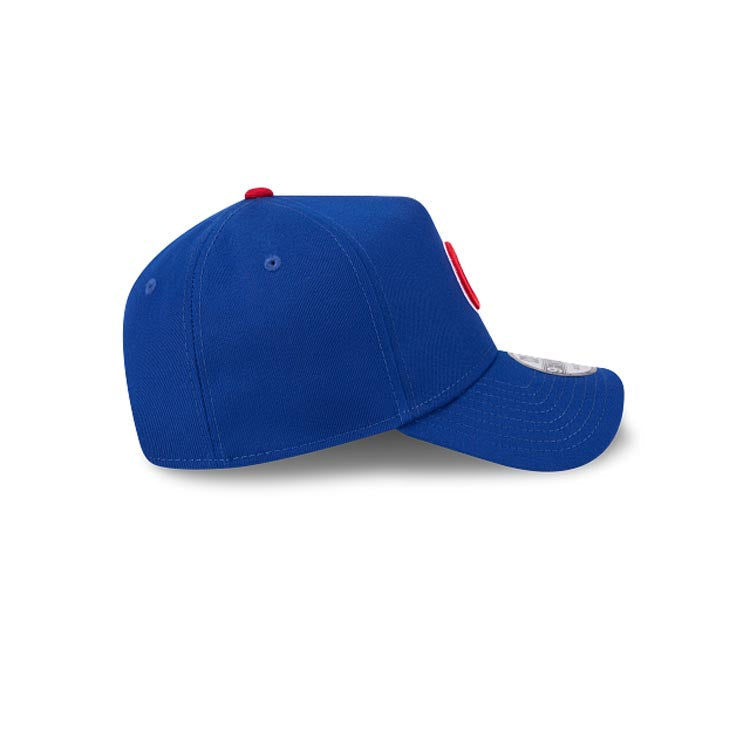Chicago Cubs New Era MLB 9Forty 940 Adjustable A-Frame Cap Hat Royal Blue Crown/Visor Team Color Logo Gray UV