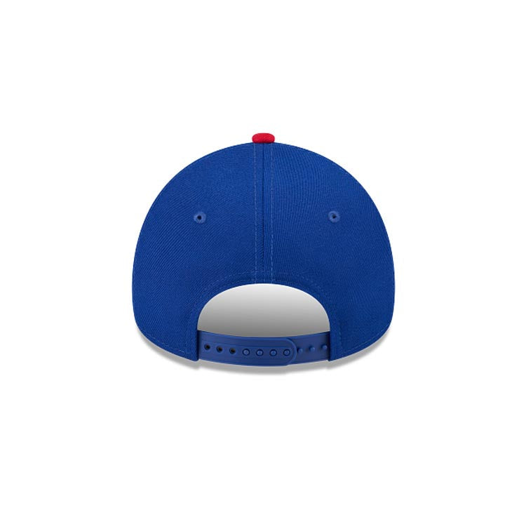 Chicago Cubs New Era MLB 9Forty 940 Adjustable A-Frame Cap Hat Royal Blue Crown/Visor Team Color Logo Gray UV