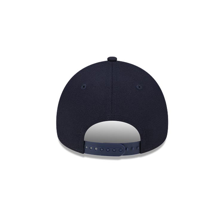 Minnesota Twins New Era MLB 9FORTY 940 Adjustable A-Frame Cap Hat Navy Blue Crown/Visor Team Color Logo Gray UV