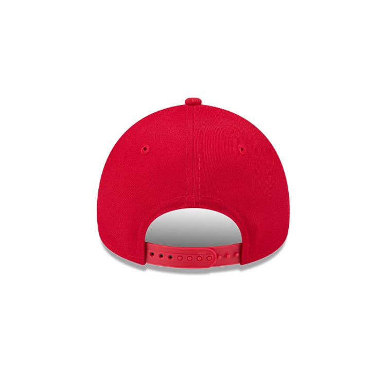 St. Louis Cardinals New Era MLB 9FORTY 940 Adjustable A-Frame Cap Hat Red Crown/Visor Team Color Logo Gray UV