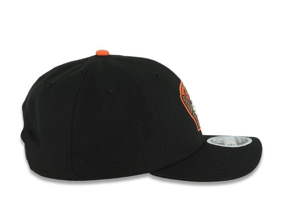 San Francisco Giants New Era MLB 9FORTY 940 Adjustable Cap Hat Black Crown/Visor White/Orange Glove Logo (City Connect)