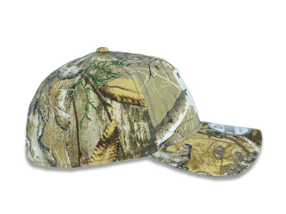 San Diego Padres New Era MLB 9TWENTY 920 Adjustable Cap Hat Real Tree Edge Camo Crown/Visor White Logo Real Tree Camo UV