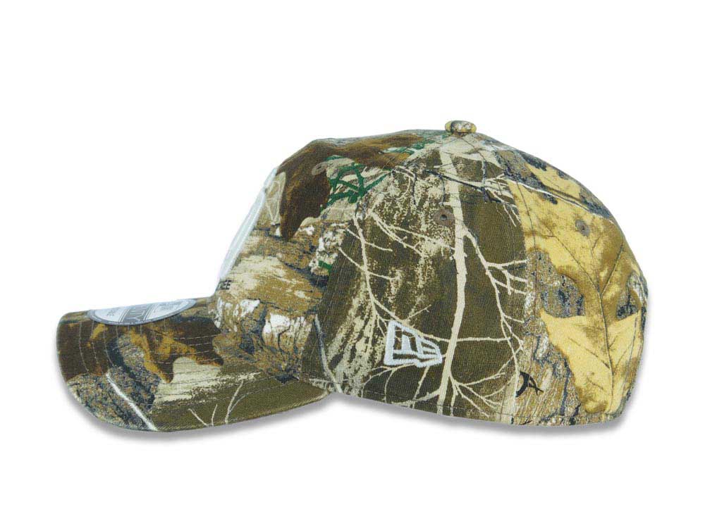 San Diego Padres New Era MLB 9TWENTY 920 Adjustable Cap Hat Real Tree Edge Camo Crown/Visor White Logo Real Tree Camo UV