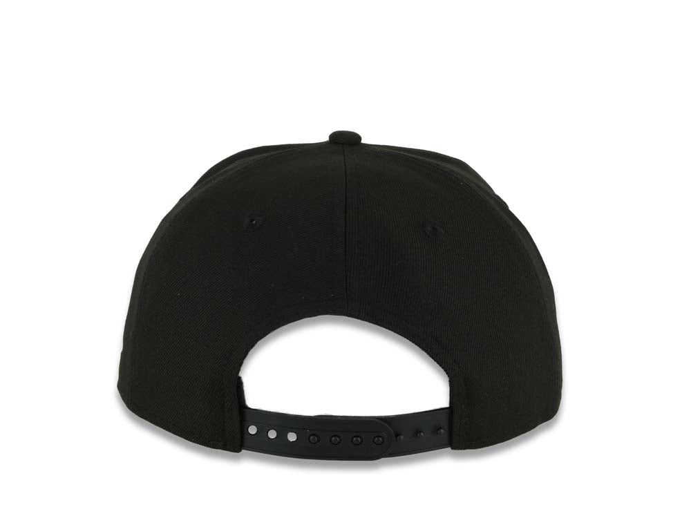 (Capland Exclusive) New York Yankees New Era MLB 9FIFTY 950 Snapback Black Cap Hat Black/White/Gray Splatter Logo