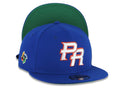 Puerto Rico New Era 9FIFTY 950 Snapback Cap Hat Royal Blue Crown/Visor White/Red Logo WBC World Baseball Classic Side Patch Green UV