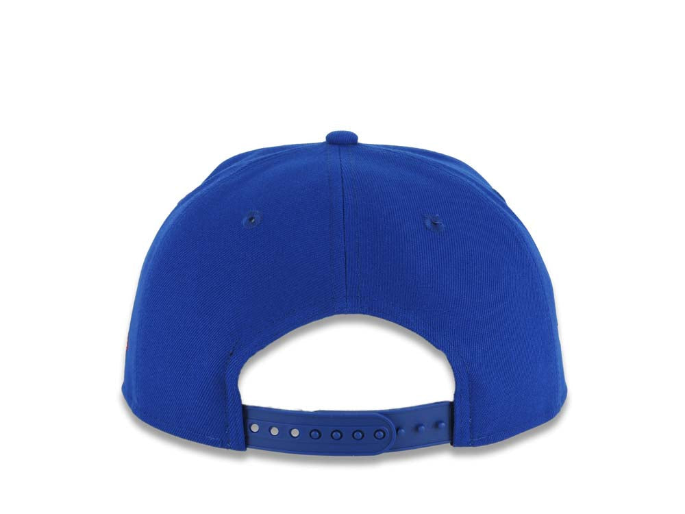 Puerto Rico New Era 9FIFTY 950 Snapback Cap Hat Royal Blue Crown/Visor White/Red Logo WBC World Baseball Classic Side Patch Green UV