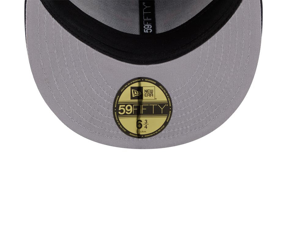 Houston Astros New Era MLB 59FIFTY 5950 Fitted Cap Hat Navy Blue Crown/Visor Team Color Logo All MLB Team Logos Gray UV (Allover)