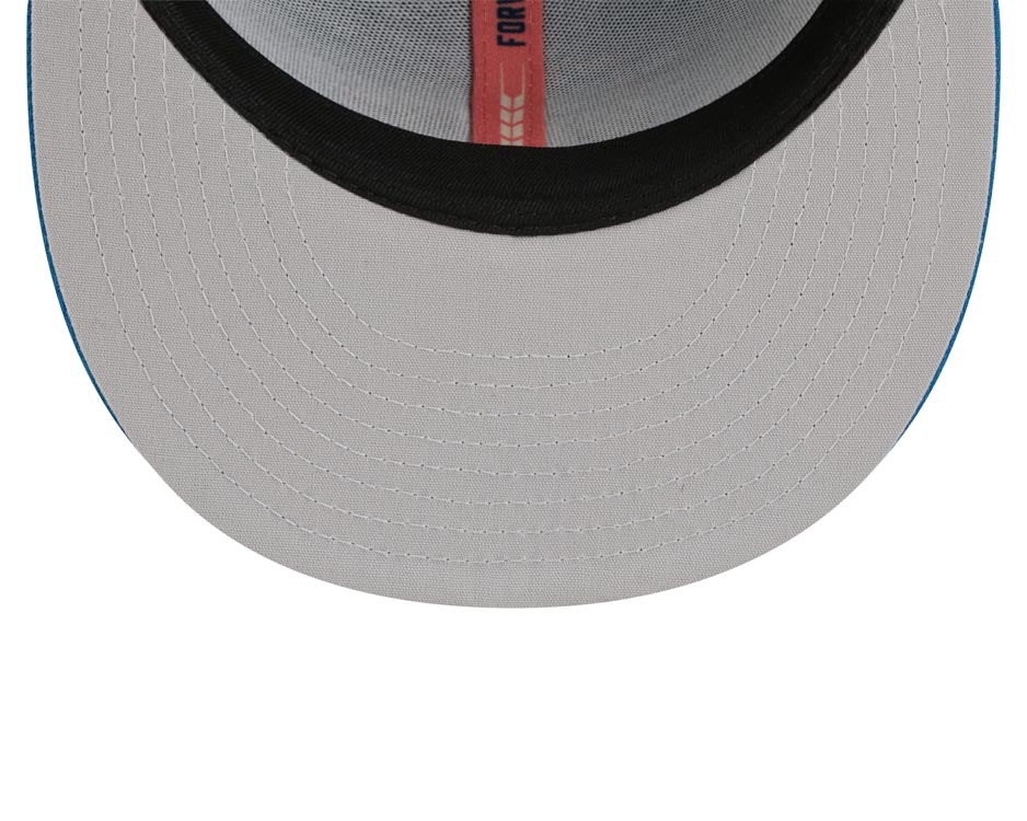 Milwaukee Brewers New Era MLB 9FIFTY 950 Snapback Cap Hat Light Royal Blue Crown/Visor White Logo Gray UV(2026 City Connect)