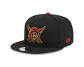 Pittsburgh Pirates New Era MLB 9FIFTY 950 Snapback Cap Hat Black Crown/Visor Yellow Face/Head Logo Gray UV (2026 City Connect)
