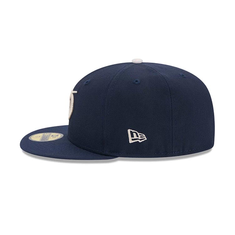 Los Angeles Dodgers New Era MLB 59FIFTY 5950 Fitted Cap Hat Navy Blue Crown/Visor Team Color Logo (2024 City Connect)