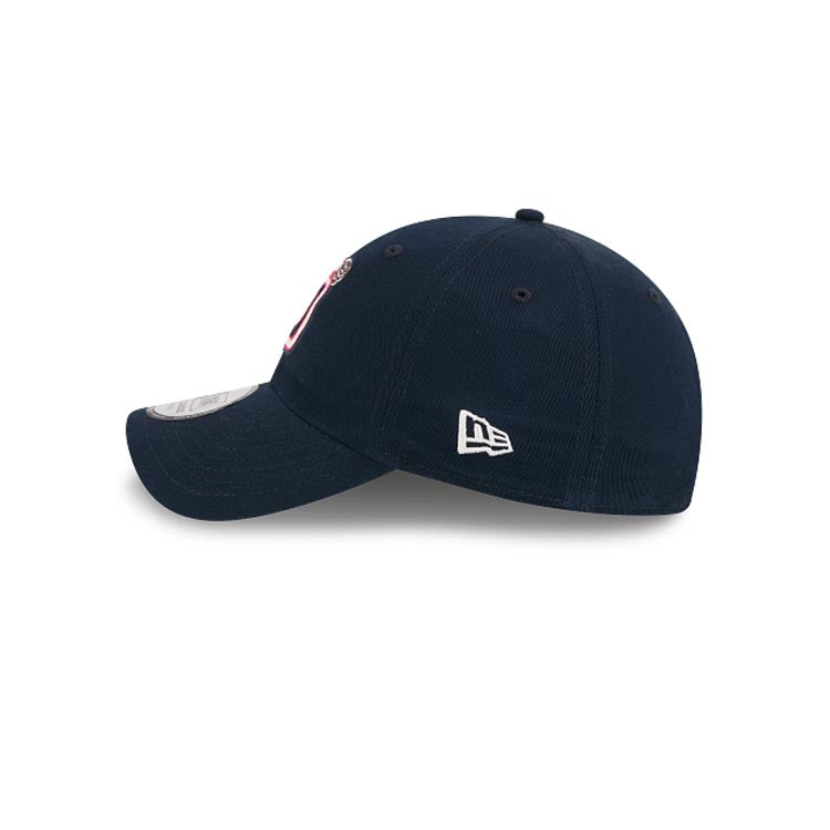 San Diego Padres New Era MLB 9TWENTY 920 Adjustable Cap Hat Navy Blue Crown/Visor White/Magenta Logo  (2026 City Connect Casual Classic Fan Pack)