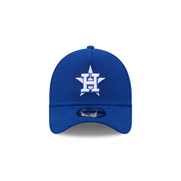 Houston Astros New Era MLB 9FORTY 940 Adjustable A-Frame Cap Hat Light Royal Blue Crown/Visor White/Light Royal Blue Logo