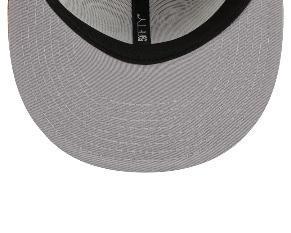 San Diego Padres New Era MLB 59FIFTY 5950 Fitted Cap Hat Real Tree Camo Crown/Visor White Logo Gray UV
