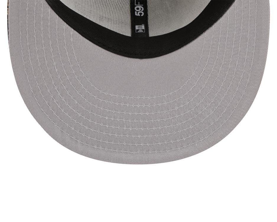 Los Angeles Dodgers New Era MLB 59FIFTY 5950 Fitted Cap Hat Real Tree Edge Camo Crown/Visor White Logo Gray UV